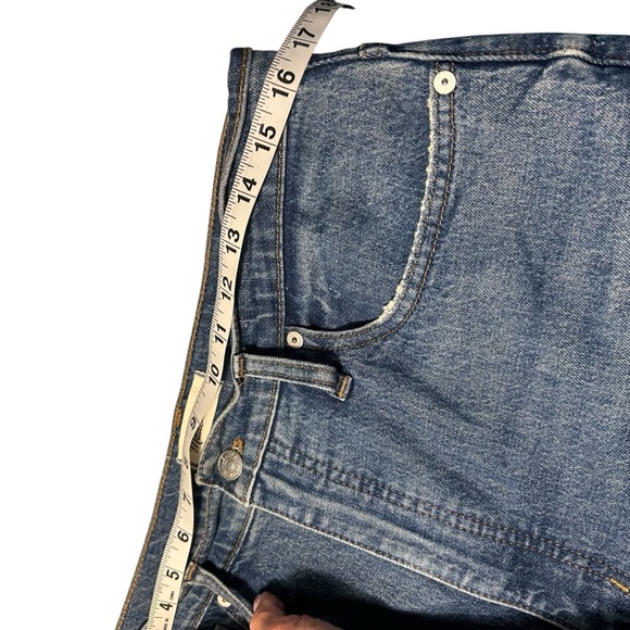 Madewell Balloon High Waisted Denim Jeans Cropped Sz 30 - Picture 11 of 15